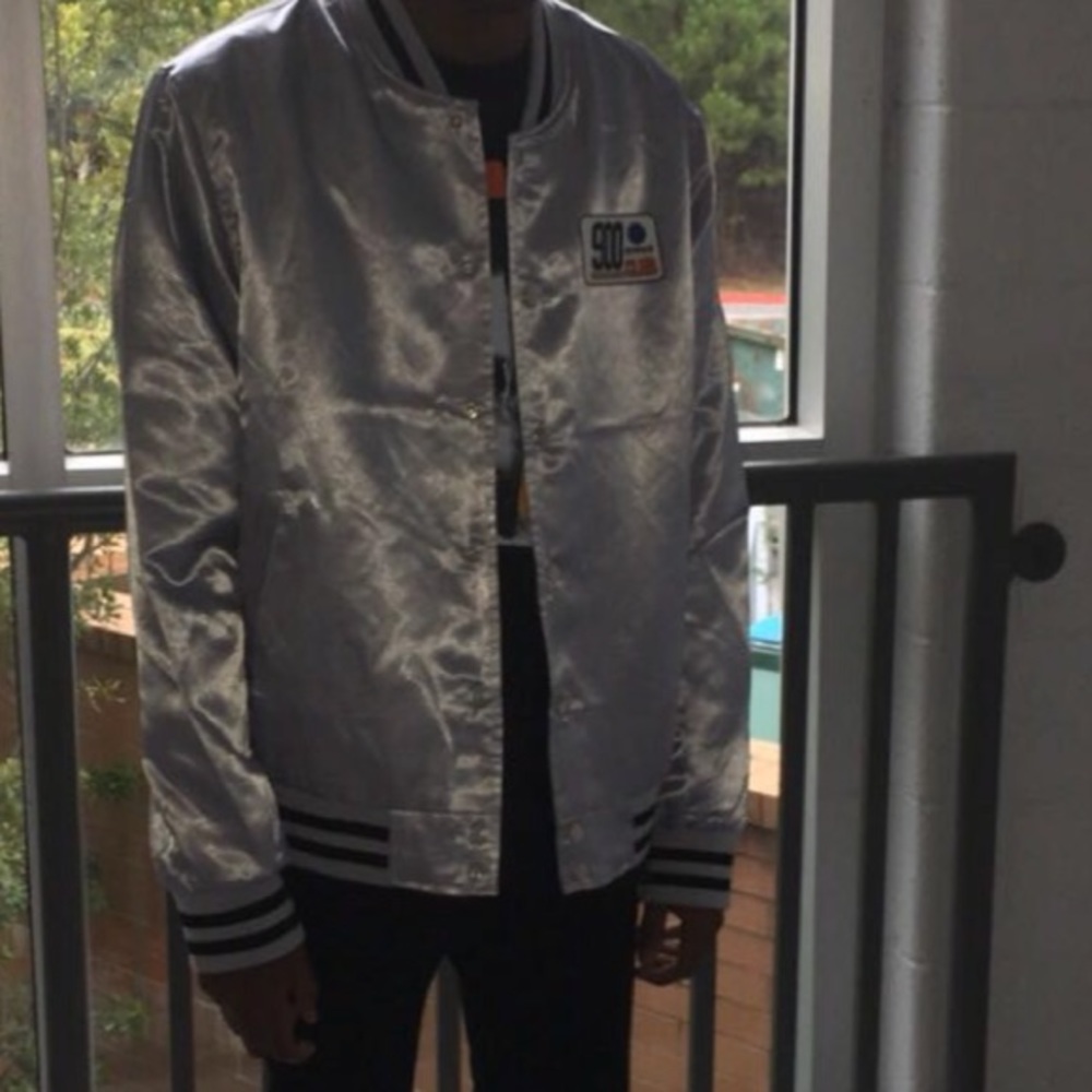 Reflective Maximum Speed Bomber Jacket - Picture 4 of 5